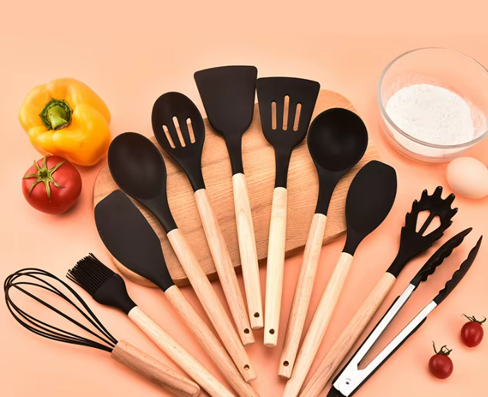 🍴 Cocina fácil, rápida y con estilo – ¡Tu set imprescindible!👩‍🍳 12 PIEZAS